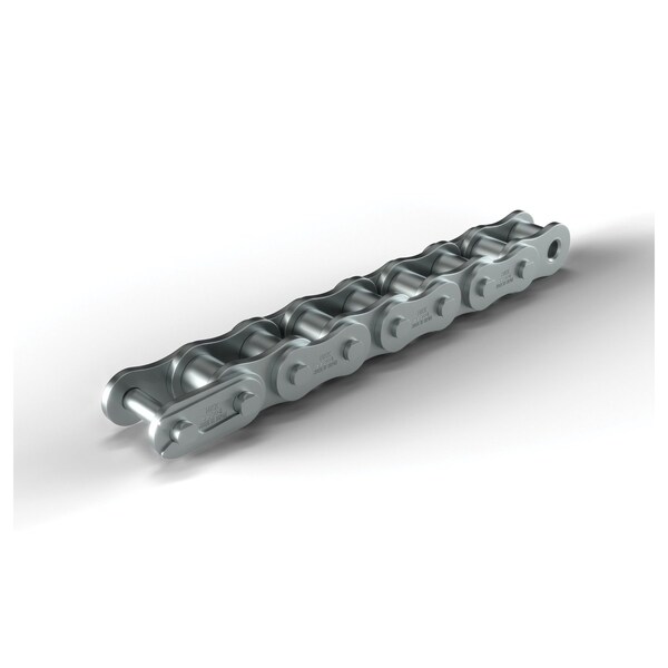 Hkk Chain Single Pitch Roller chain, 50 ft OAL, 1 P, 5/8 Dia x 5/8 in W Roller NR080R1B - main