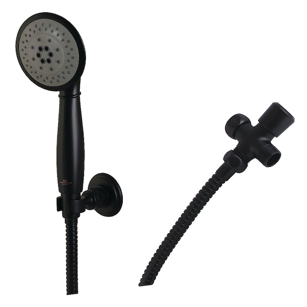 Kingston Brass Multi-Function Hand Shower Kit, Matte Black KX2520SD - main
