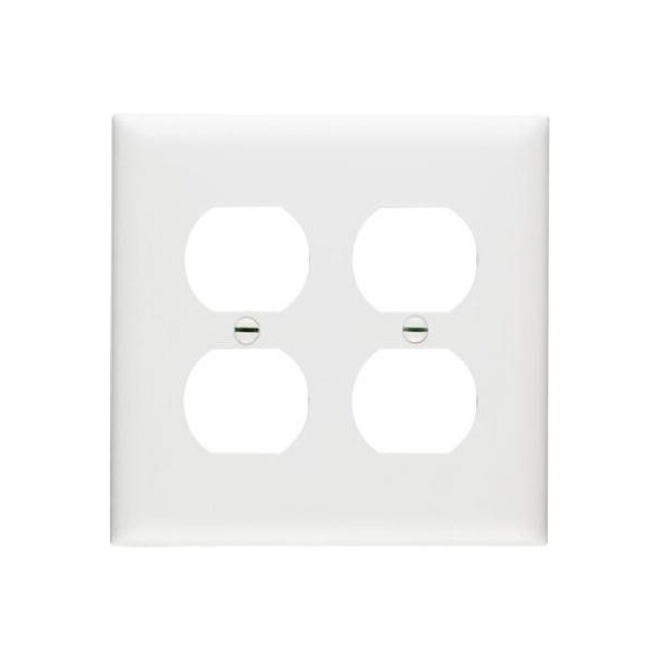 Pass & Seymour Wht2G 2Dplx Wall Plate TP82WCC30 - main