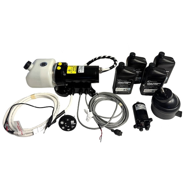 Uflex Usa Uflex MasterDrive Steering System - Single Station Retrofit Kit - MasterDrive 40cc Tilt Mount Helm & MD40T - main