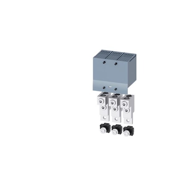 Siemens circular conduc. terminal TA2.3 2 x 4 AWG300 kcmil for 2 cables 3 units 3VA9243-0JJ22 - main