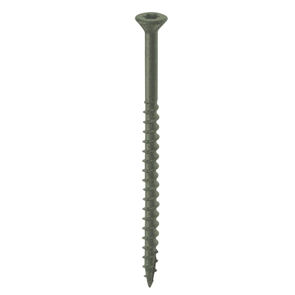 Nuvo Iron No 10 screw, 4 in., Torx head, includes T25 Drill bit Green, 100PK 104GRJ - main