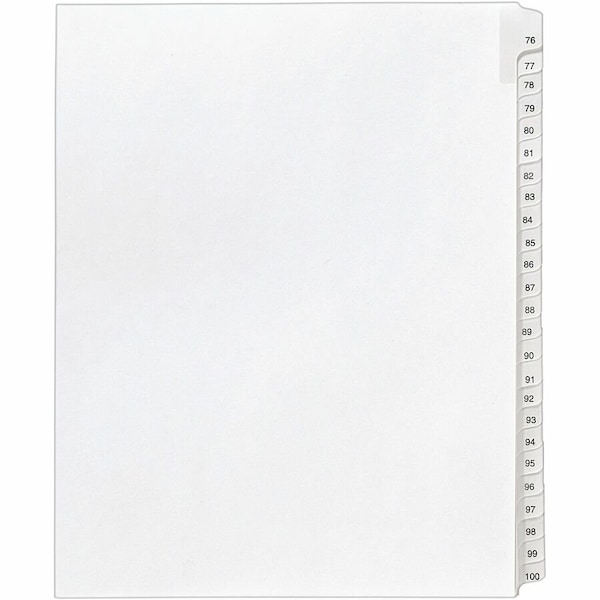 Avery reg Allstate Style Collated Legal Dividers, White AVE01704 - main