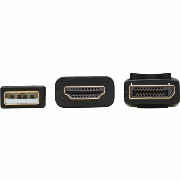 Eaton EATON, HDMI Cable, 6.6 ft, 4K, HDMI to DisplayPort, Male to Male P567-02M - main