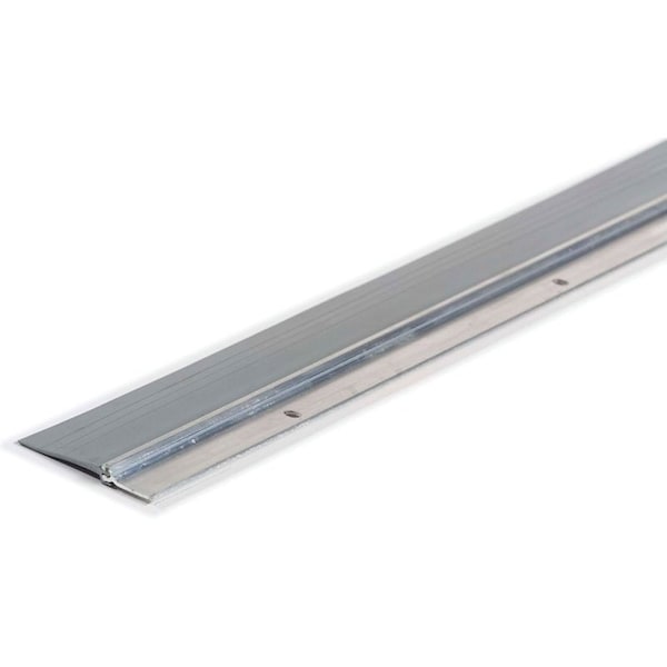 M-D Building Products Door Sweep, 48 in L, 214 in W, Aluminum Flange, Vinyl Insert 69620 - main