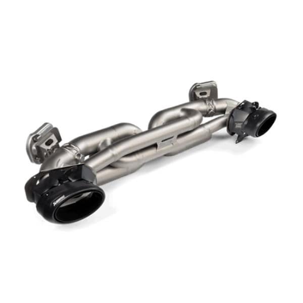 Overtime TP-T-S-33 Black Tail Pipe Set for 2020-2021 Porsche 911 Turbo & Turbo S OV3882894 - main