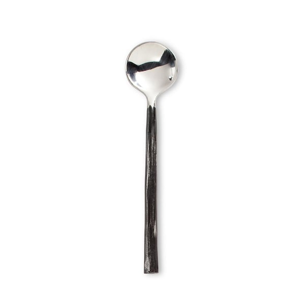 Abbott Collection 4.5 in. Spoon with Forge Handle, Antique Black AB-36-IRON-SPOON - main