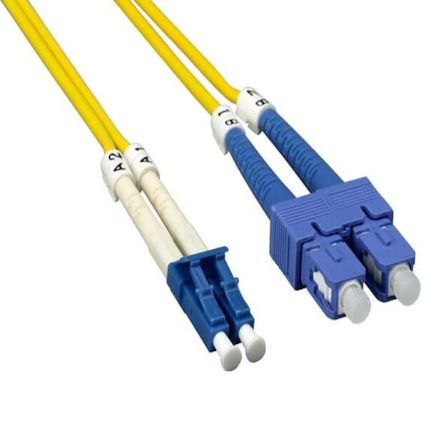 Sanoxy 3m LC/SC Duplex 9/125 Single Mode Fiber Optic Cable SNX-CBL-LDR-FB102-9203 - main