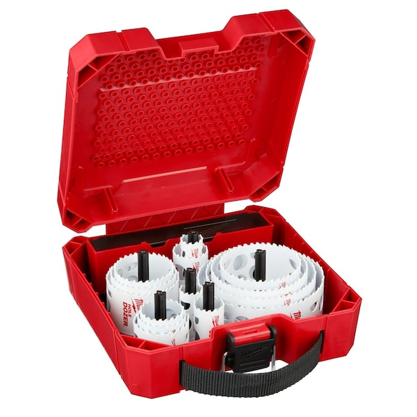 Milwaukee Tool 19 pc. HOLE DOZER Electricians Hole Saw Kit 49-22-4105 - main