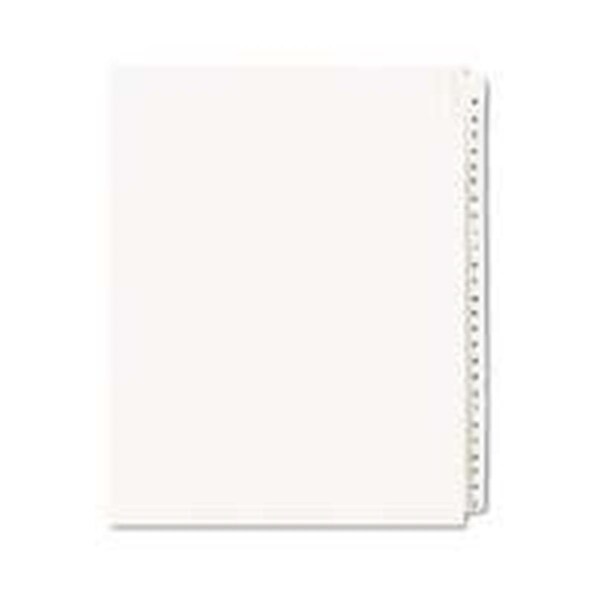 Avery Dennison 1700 Allstate Style Legal Side Tab Dividers 26 Tab A Z Letter White 26Set YYSP-AVE01700 - main