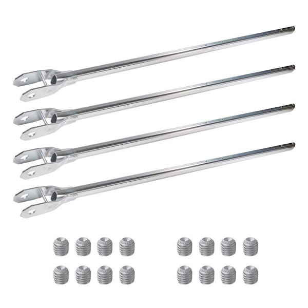 Mytee Products 4-Spring Aluminum Lower Arm for Dump Truck Tarp Systems 78 in Telescopic Arm, 4PK T-ALA78x4 - main