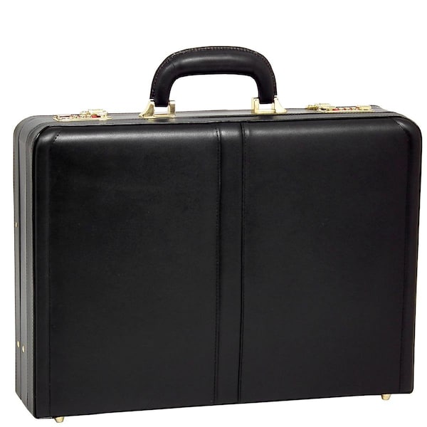 A1 Luggage Harper- Leather Expandable Attache Case A12611515 - main