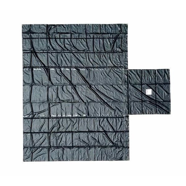 Mytee Products Heavy Duty 18oz Lumber Tarp 20x27 6ft Drop - Black LT6FT - main