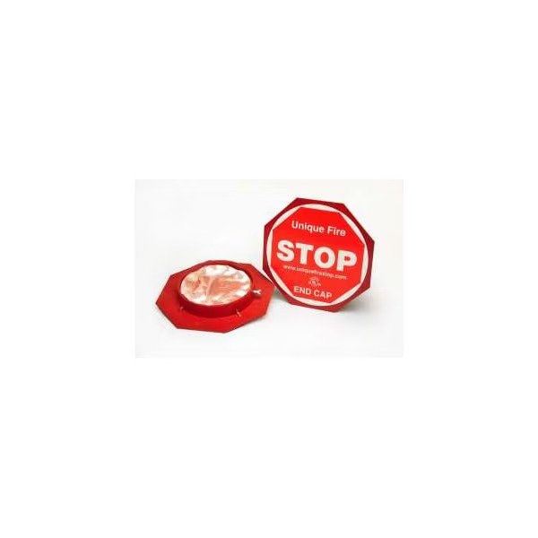 Unique Fire Stop Products Threaded Endcaps for Empty 1 Inch Diameter Threaded Firestop Sleeve TEC-1 - main