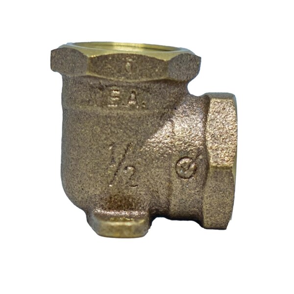 Anderson Metals 1/2 in. FIP in. X 1/2 in. D FIP Bronze Drop Ear Elbow 44846LFAH - main