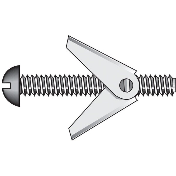 Hillman Fas-N- Tite 3/16 in. D X 3 in. L Round Steel Toggle Bolt, 50PK 370054 - main