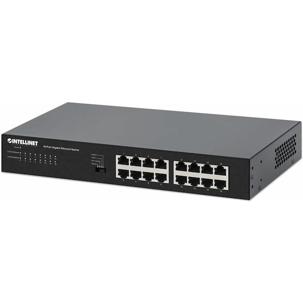 Intellinet Network Solutions Intellinet 16-Port Gigabit Ethernet Switch 561815 - main