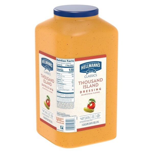Hellmanns Classics French Salad Dressing Jug, 1 Gallon 84120337 - main