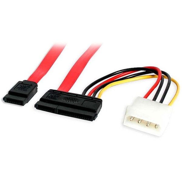 Startech.Com 18in SATA Data and Power Combo Cable SATA18POW - main