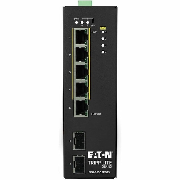 Eaton EATON Ethernet Switch 5-Port Gigabit Managed NGI-S05C2POE4 - main