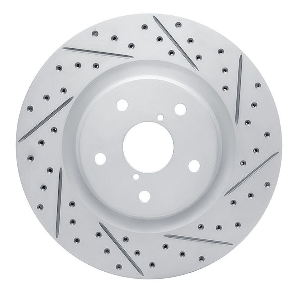 Dynamic Friction Co DFC Geoperformance Rotor - Drilled and Slotted 830-13049R - main