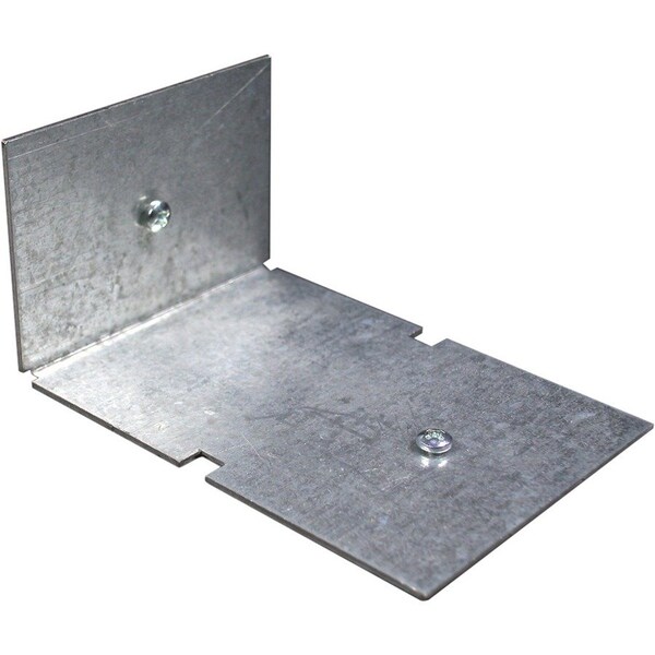 Wiremold Internal Elbow Fitting, Gray, Aluminum ALA17A - main