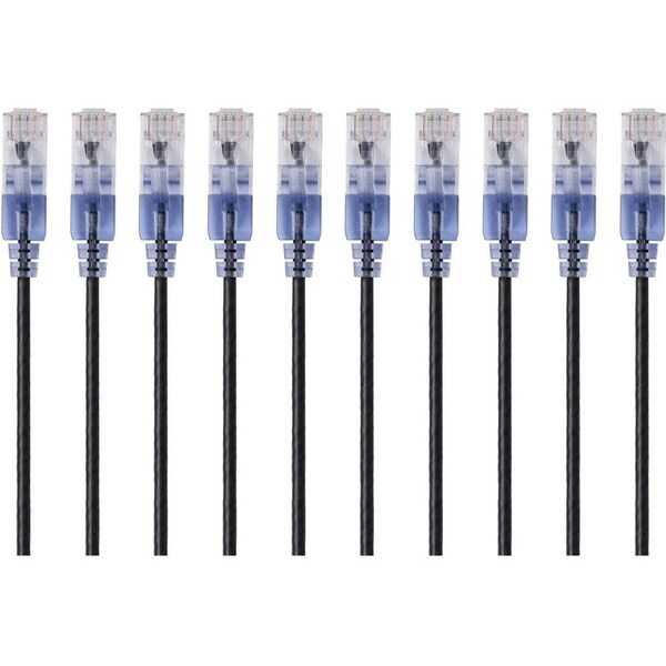 Monoprice Voice and Data Patch Cord, 10 ft L, PK10 15165 - main