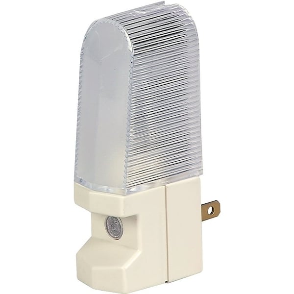 Eaton Wiring Devices Night Light, 15 A, 125 V, 4 W, Incandescent Lamp, Beige Light, Plastic Fixture BP851BGE - main