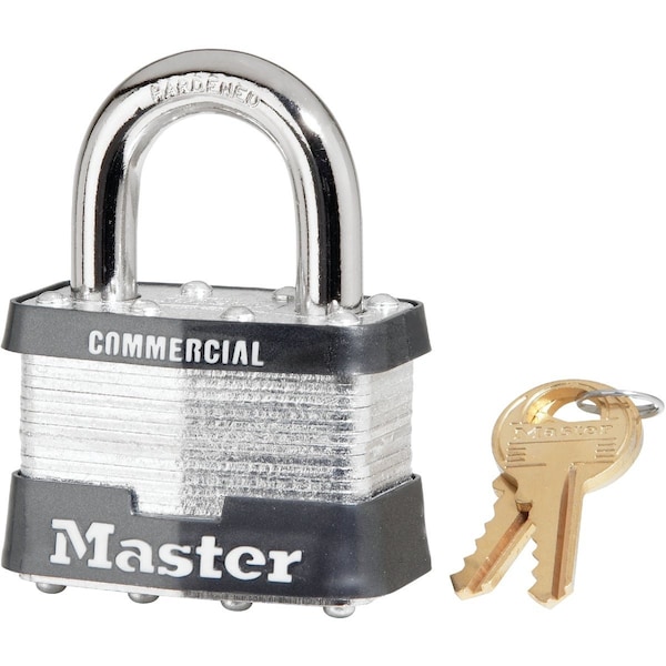 Master Lock A550 2'' W. 4-Pin Tumbler Keyed Alike Padlock 5KA A550 - main