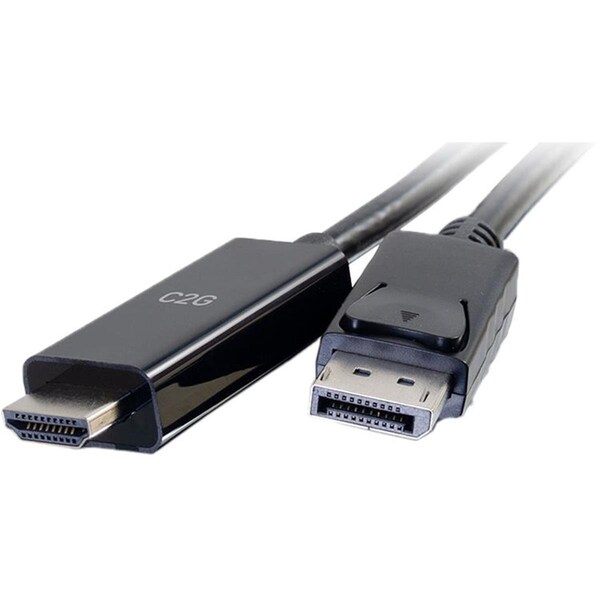 Cb Distributing 3 ft. DP to HDMI 4K Cable, Black ST3462334 - main