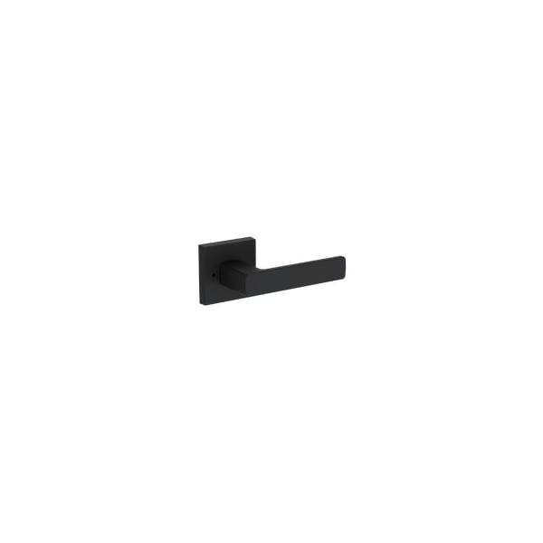 Baldwin Residential Door Levers Privacy Right Hand Satin Black PVSHACSR190 - main