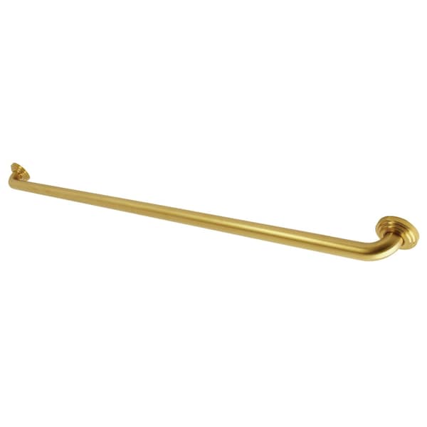 Kingston Brass 48" x 1-1/4" O.D. Brass ADA Grab Bar, Brushed Brass DR214487 - main