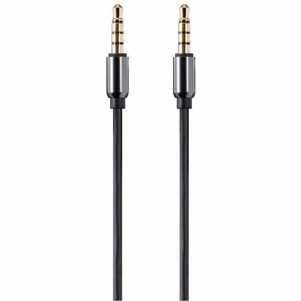 Monoprice Onyx Series Auxiliary 3.5mm TRRS Audio & Microphone Cable_ 3ft 18632 - main