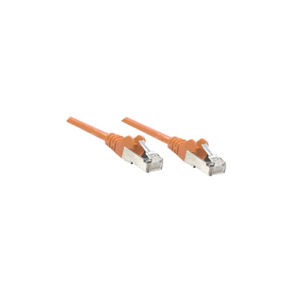 Intellinet Network Solutions 5 Ft Orange Cat6 Snagless Patch Cable 342254 - main