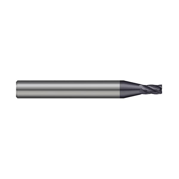 Harvey Tool 0.0800in Cutter DIA x 0.1200in Length of Cut Carbide Square End Mill, 5 Flutes, AlTiN Coated 739480-C3 - main