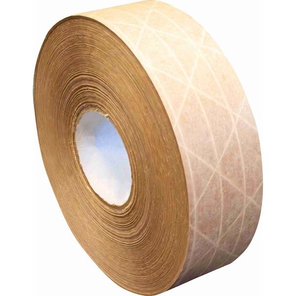 Encore Packaging Water Activated Kraft Paper with Filament - 1.65" x 375', 2" Core - Case of 10 Rolls RSA-165-375 - main