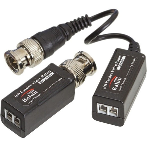 Triplett Video Balun, 5MP, BNC Interface, Black HDB-VSTPT2 - main
