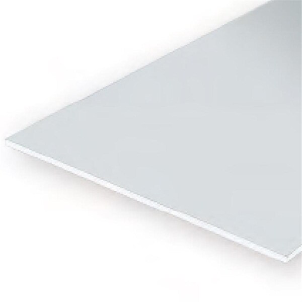 Evergreen 19005 0.005 in. Thick 12 x 24 in. Clear Oriented Polystyrene Sheet, Clear EVG19005 - main
