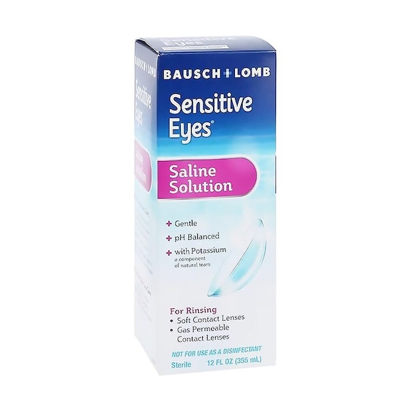 Sensitive Eyes Plus Contact Lens Solution, 12oz Bottle 1234952 - main
