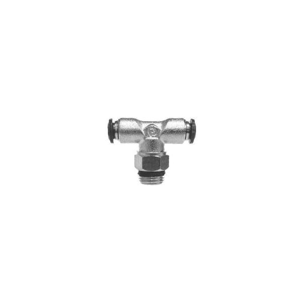 Midland Industries TEE BR SWVL 3/8IN TUBE OD 1/4IN MIP BRS 20107N - main