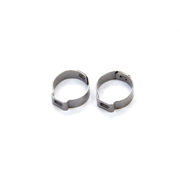 Geared2Golf 999156 Stainless Steel Push Lock Band -6 AN Hose Clamp, Natural GE3642333 - main