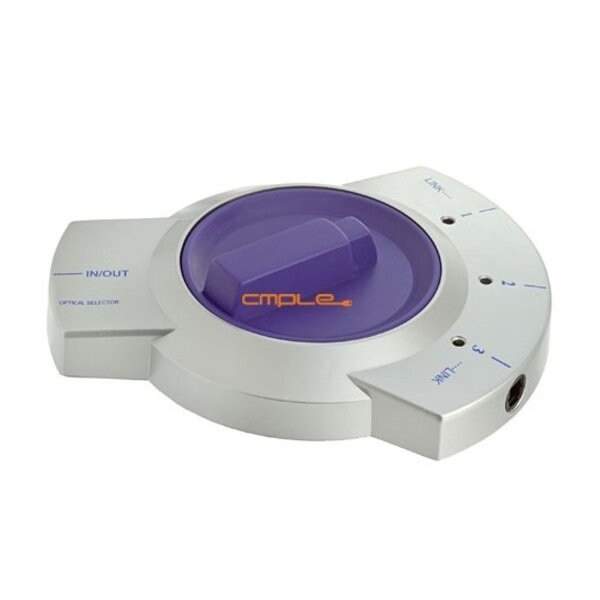 Cmple Optical Toslink Jack to 3xToslink Jacks 3-Way Bi-Directional Selector 264-N - main