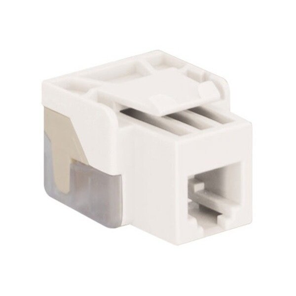Icc The EZ voice modular jacks44 RJ11 keystone jacks 6position 6conductor 406P6C41 IC1076V0WH - main