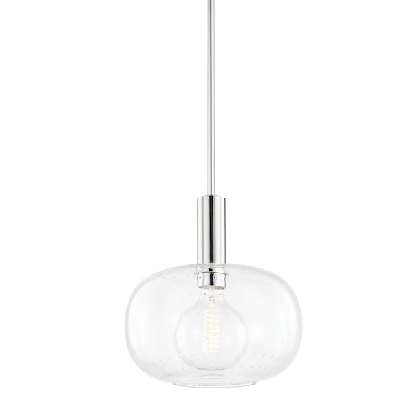 Mitzi Harlow 1 Light Pendant 23.25 In. Polished Nickel H403701-PN - main