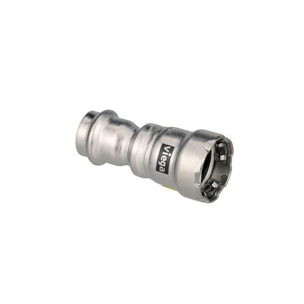 Viega MegaPress transition coupling P IPS 0.75 P CTS 0.75 316 stainless steel 90470 - main