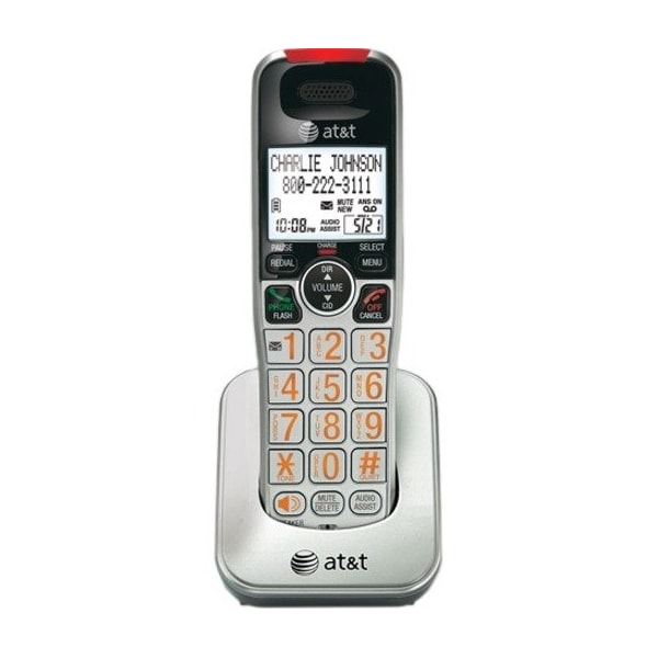 Att AT&T CRL30102 Accessory Handset, Silver/Black CRL30102 - main