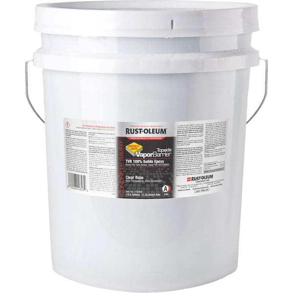 Rust-Oleum Base Vapor Barrier Primer, Clear, Flat, 3 gal, 80 to 100 sq ft 278269 - main