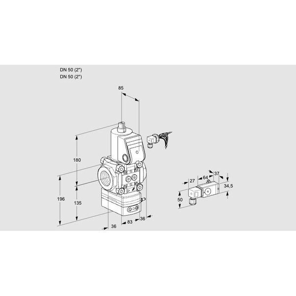 Honeywell Kromschroder VAD350R/NW-100A KS88032556 - main