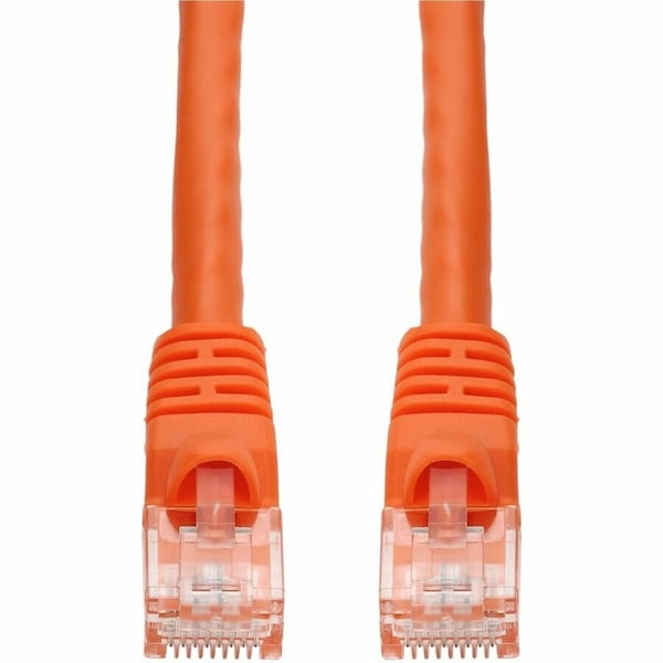Add-On 35FT ORANGE CAT 6 PVC ETHERNET CABLE SNAGLESS BUBBLE BOOT RJ-45 M/M ADD-35FCAT6-OE - main