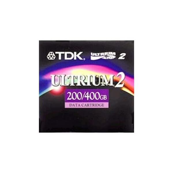 Tdk Ultrium LTO-2 Data Cartridge - LTO Ultrium LTO-2 - 200GB (Native) / 400GB (Compressed) D2405-LTO2AX - main